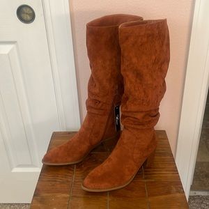 Athlefit boots faux suede